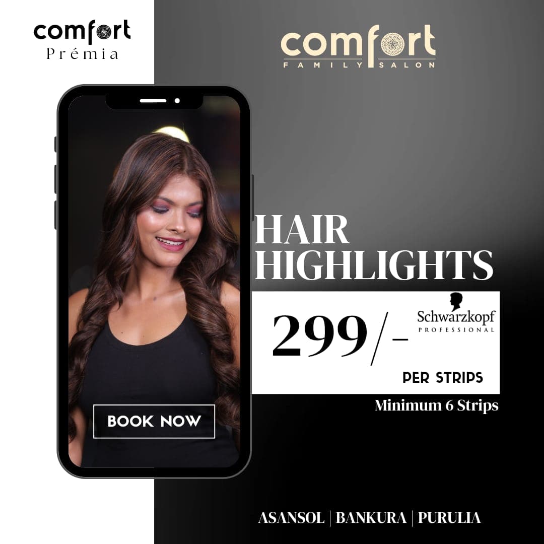 Hair Highlights Offer